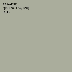 #AAAD9C - Bud Color Image