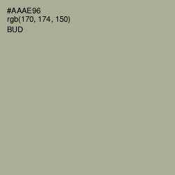 #AAAE96 - Bud Color Image