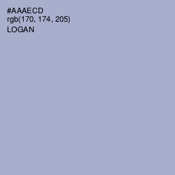 #AAAECD - Logan Color Image