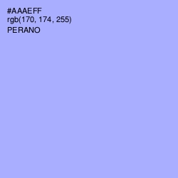 #AAAEFF - Perano Color Image