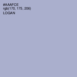 #AAAFCE - Logan Color Image