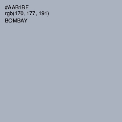 #AAB1BF - Bombay Color Image