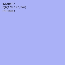 #AAB1F7 - Perano Color Image