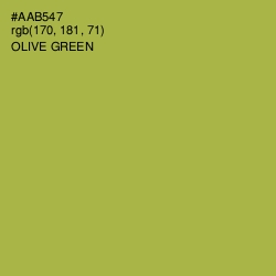 #AAB547 - Olive Green Color Image