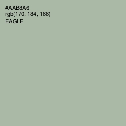 #AAB8A6 - Eagle Color Image