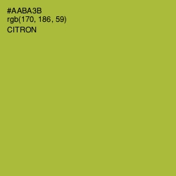 #AABA3B - Citron Color Image