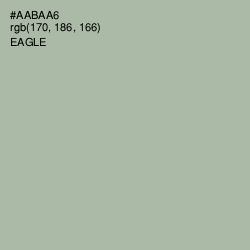 #AABAA6 - Eagle Color Image