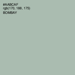#AABCAF - Bombay Color Image