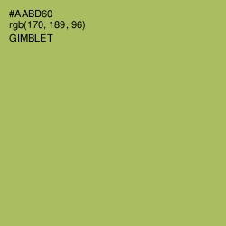 #AABD60 - Gimblet Color Image