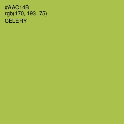 #AAC14B - Celery Color Image