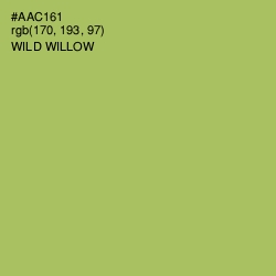 #AAC161 - Wild Willow Color Image