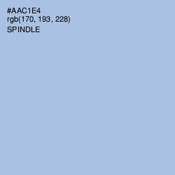 #AAC1E4 - Spindle Color Image