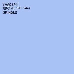 #AAC1F4 - Spindle Color Image