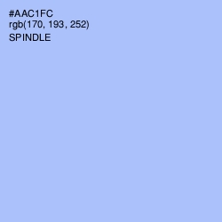 #AAC1FC - Spindle Color Image