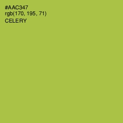 #AAC347 - Celery Color Image