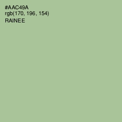 #AAC49A - Rainee Color Image