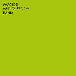 #AAC50E - Bahia Color Image