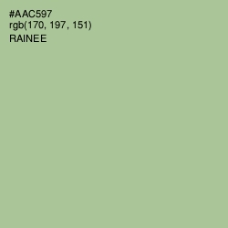 #AAC597 - Rainee Color Image