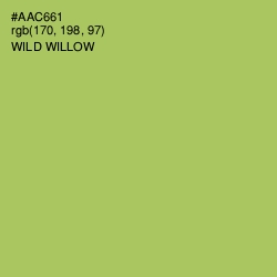 #AAC661 - Wild Willow Color Image