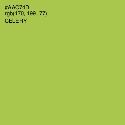 #AAC74D - Celery Color Image