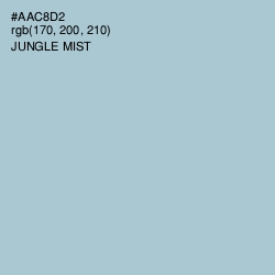 #AAC8D2 - Jungle Mist Color Image