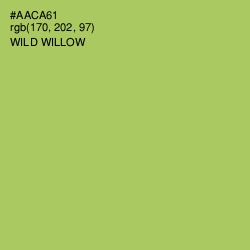 #AACA61 - Wild Willow Color Image