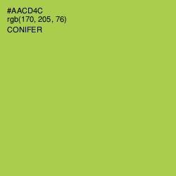 #AACD4C - Conifer Color Image