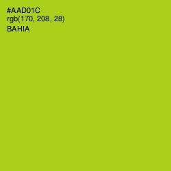 #AAD01C - Bahia Color Image