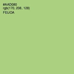 #AAD080 - Feijoa Color Image