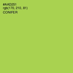 #AAD251 - Conifer Color Image
