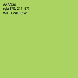 #AAD361 - Wild Willow Color Image