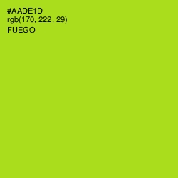 #AADE1D - Fuego Color Image