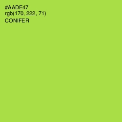 #AADE47 - Conifer Color Image