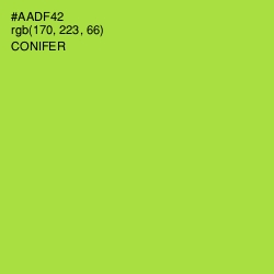 #AADF42 - Conifer Color Image