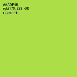 #AADF45 - Conifer Color Image