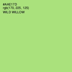 #AAE17D - Wild Willow Color Image