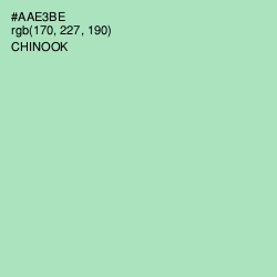 #AAE3BE - Chinook Color Image