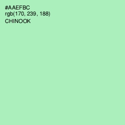 #AAEFBC - Chinook Color Image