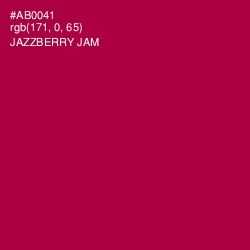 #AB0041 - Jazzberry Jam Color Image