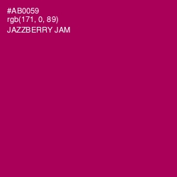 #AB0059 - Jazzberry Jam Color Image