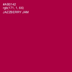 #AB0142 - Jazzberry Jam Color Image