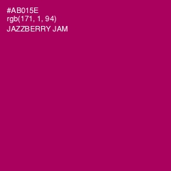 #AB015E - Jazzberry Jam Color Image