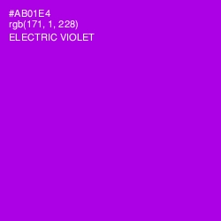 #AB01E4 - Electric Violet Color Image