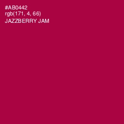 #AB0442 - Jazzberry Jam Color Image