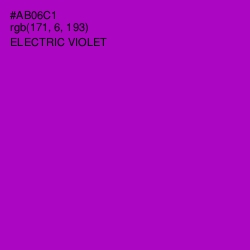 #AB06C1 - Electric Violet Color Image