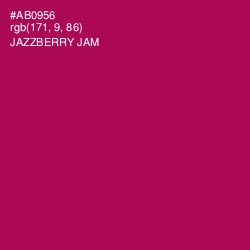 #AB0956 - Jazzberry Jam Color Image