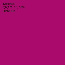 #AB0A6D - Lipstick Color Image