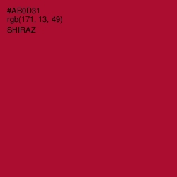 #AB0D31 - Shiraz Color Image