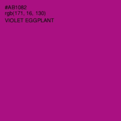 #AB1082 - Violet Eggplant Color Image