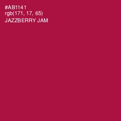 #AB1141 - Jazzberry Jam Color Image